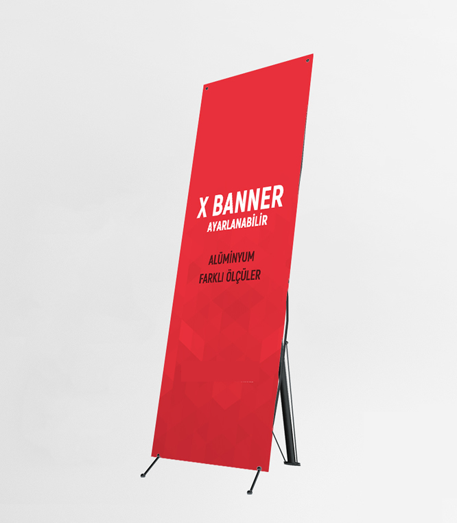 X Banner Ayarlanabilir